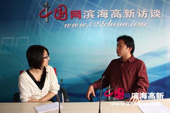 天津十佳青年画家齐彦做客中国网·滨海高新访谈实录