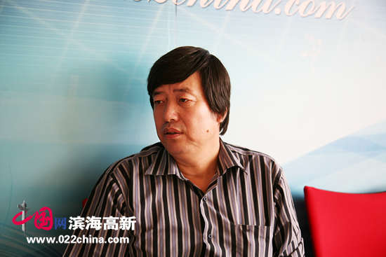 著名画家陈元龙做客中国网·滨海高新