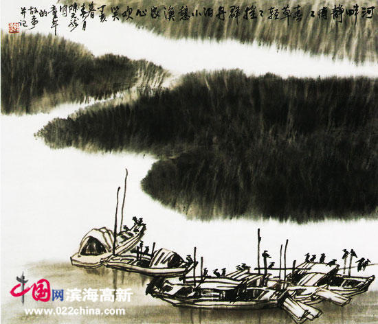 著名画家陈元龙做客中国网·滨海高新
