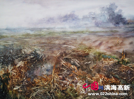 天津著名水彩画家杜晓光作品