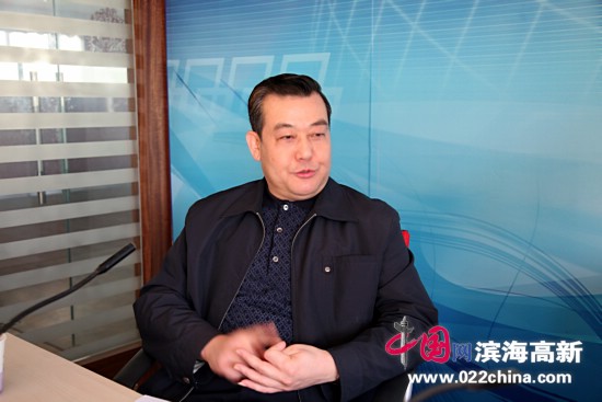 著名书法家、香港书法家协会副主席王冠峰做客中国网·滨海高新