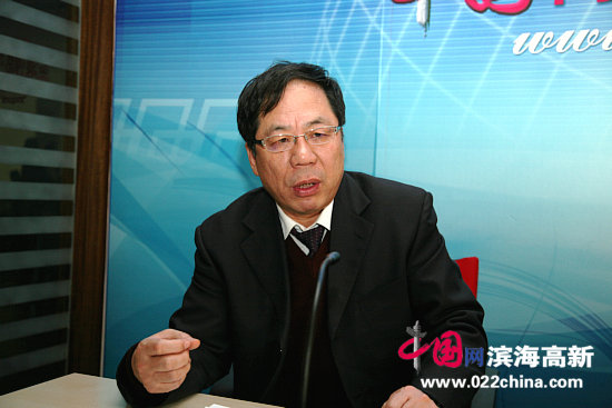 天津画院党组书记陈英杰做客中国网·滨海高新