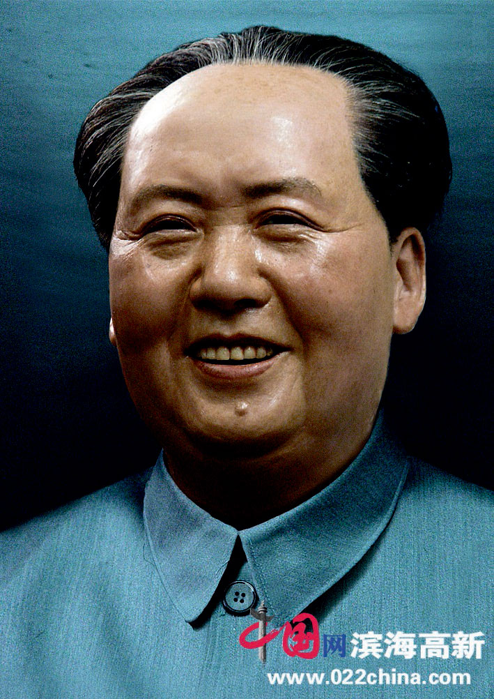 中国蜡像第一人艾得胜作品:毛泽东