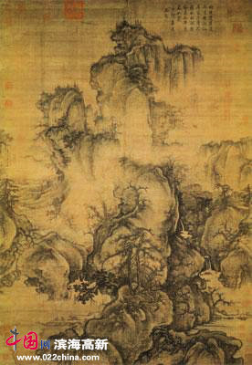 《早春图轴》 郭熙作