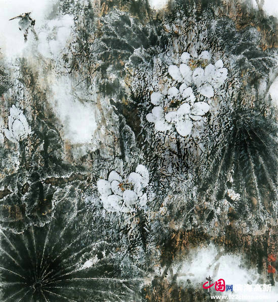 邓作列作品:翠影