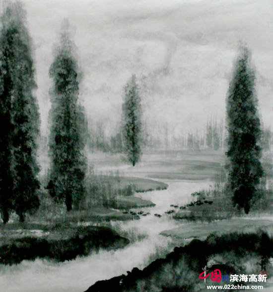 邓作列作品:华盛顿湖