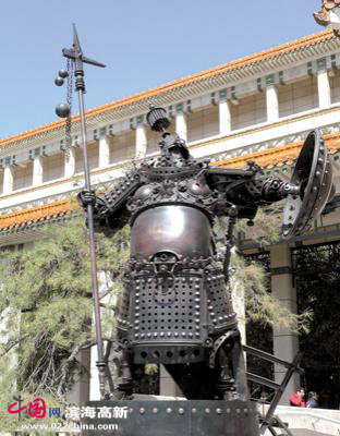 赵成民雕塑:将军