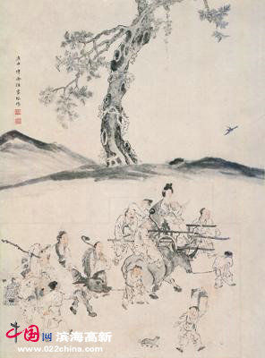 汪家珍的《移居图》