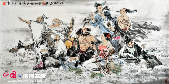 王春涛作品:《竹林七贤》 问泉哪得清如许,为有源头活水来。春涛是从传统与生活的两个途径找到了他艺术创作的生命之泉,也是他多年对艺术执著追求的结果,他的创作和激情是充满活力的,正如我们所期待的,未来他会有更精彩的作品呈现给我们。 (作者:贾广健 中国国家画院青年画院副院长、教授、国画院专职研究员)