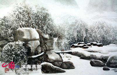 吕德品《家园雪香》
