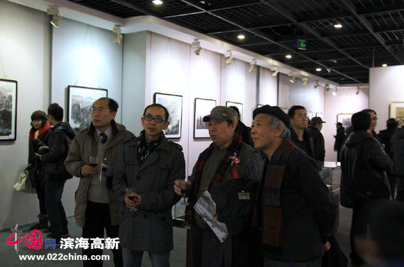 “传递心声 好歌山色”阚传好山水画跨年展1月1日在天津图书大厦开幕