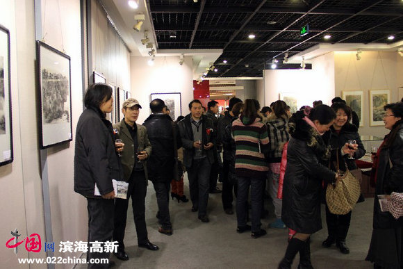 “传递心声 好歌山色”阚传好山水画跨年展1月1日在天津图书大厦开幕