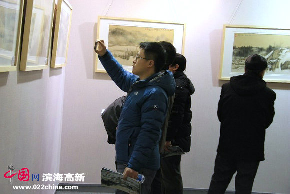 “传递心声 好歌山色”阚传好山水画跨年展1月1日在天津图书大厦开幕