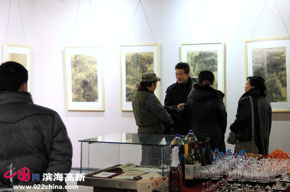 “传递心声 好歌山色”阚传好山水画跨年展1月1日在天津图书大厦开幕