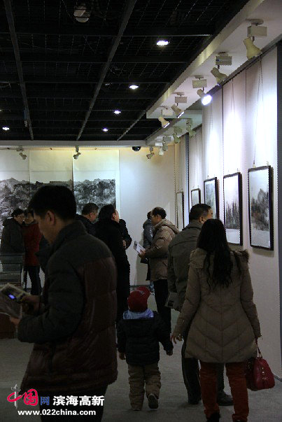 “传递心声 好歌山色”阚传好山水画跨年展1月1日在天津图书大厦开幕