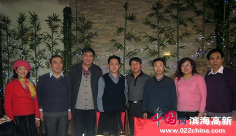 屈自森盆景园书法艺术馆举办大型书画联谊会
