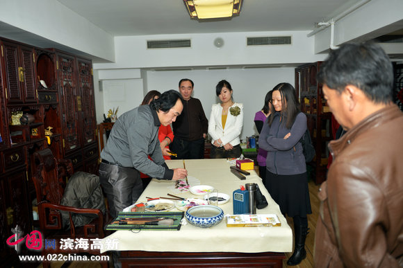 “津门名家书画笔会”2月23日在天津滨海高新区举行