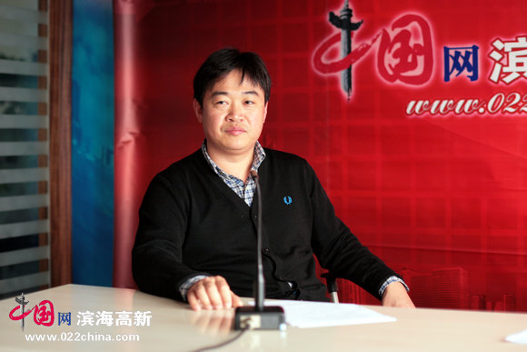 天津强微特公司董事长郑春阳做客中国网·滨海高新访谈
