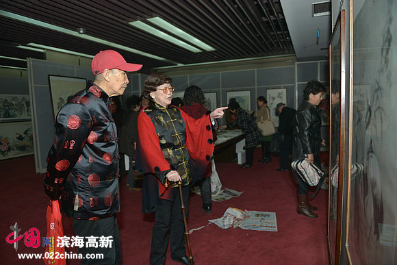 津门女书画家作品展3月6日在天津市政协书画艺术展览馆开幕。 