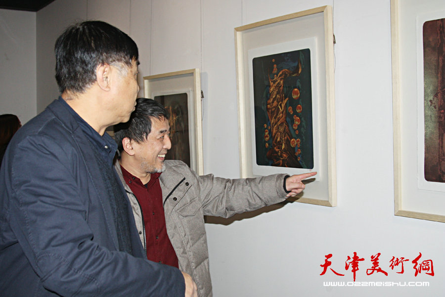像语——天津美术学院版画系教师作品展开幕