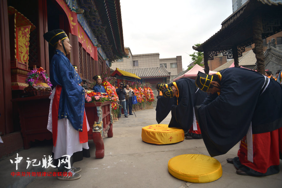 第三届祭奠孟母孟子大典5月10日在天津文庙举行。