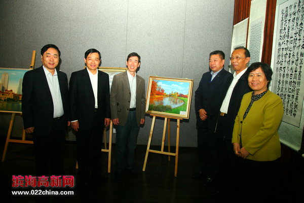 天津高新区书法绘画摄影比赛优秀作品展览