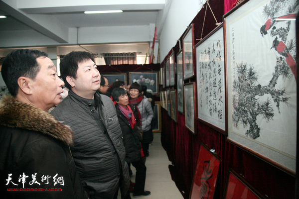 王庆坨举办第七届金土地书画展 丰富百姓文化生活