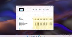 Win11任务管理器新版使用现代化的UI 构成来自于XAML和WinUI