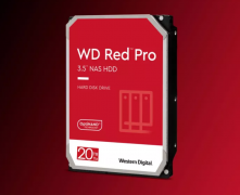 西部数据推出新款NAS机械硬盘WD Red Pro 20TB 拥有高达268 MB/s传输速率