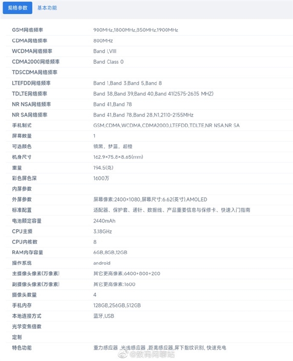 千元机配上骁龙870+80W旗舰快充！realme Q5规格曝光
