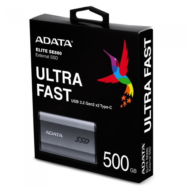 威刚推出迷你移动SSD：20GB/s 20倍于普通硬盘