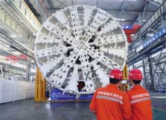 中铁1079号”土压平衡盾构机顺利下线