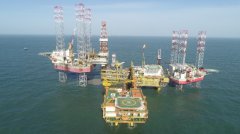 我国最大规模海上油田群岸电应用工程海上站成功送电