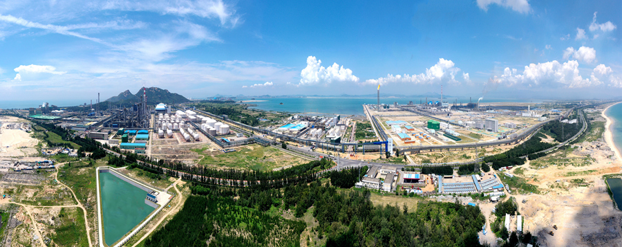 古雷石化基地。詹照宇摄