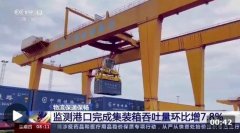 物流保通保畅：监测港口完成集装箱吞吐量环比增长7.8%