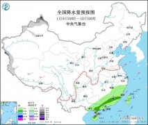 新疆北部有持续性降雪 强冷空气将影响我国大部地区