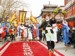 第十九届西青区民俗文化旅游节开幕 年味儿是越来越浓