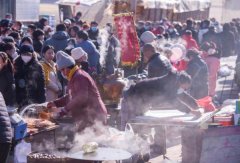 “二十五，赶太府”武清区太子务年货大集 烟火气十足