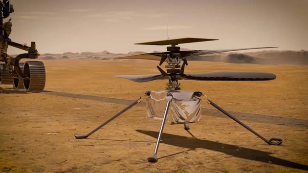 灰尘太多，NASA“机智号”火星直升飞机开启度假模式